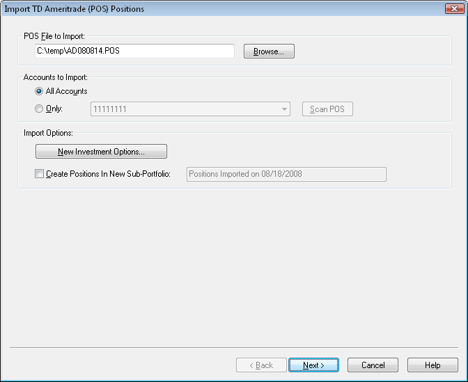 import transactions